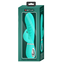 Pretty Love Vibro Rabbit Prescott 12 x 3.9cm Turquoise